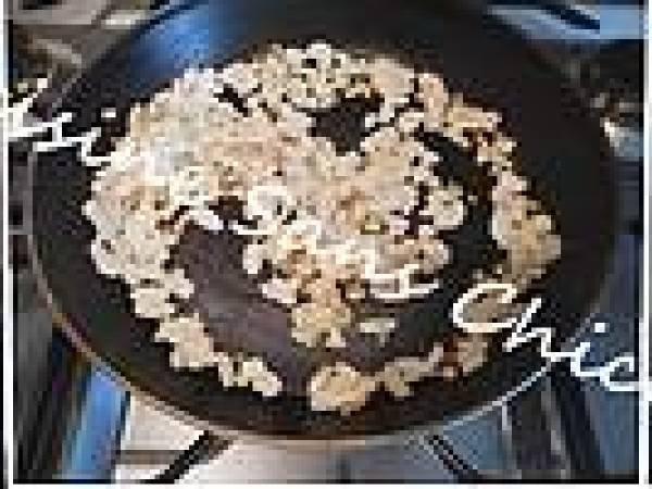 Dessert d'automne aux pommes, glaçage miroir caramel. - Préparation etape 6