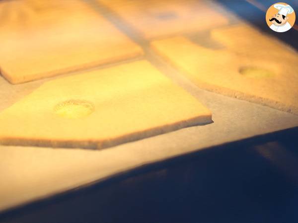 Maison en pain d'épices pour Noël - Préparation etape 5