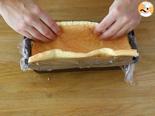 Bûche de Noel aux Ferrero Rochers - Préparation etape 4