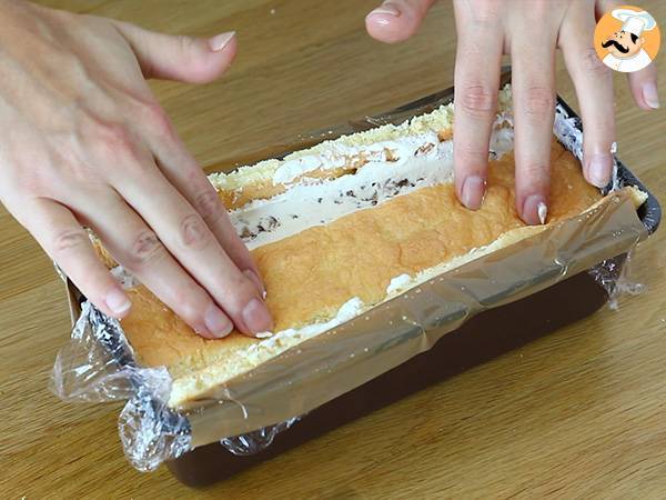 Bûche de Noel aux Ferrero Rochers - Préparation etape 8
