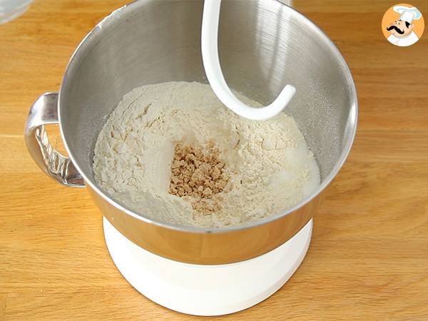 Petites brioches au chocolat - Préparation etape 1