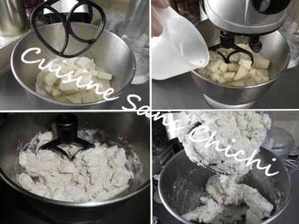 Galette des rois, à la crème d'amandes, pâte feuilleté maison - Préparation etape 3