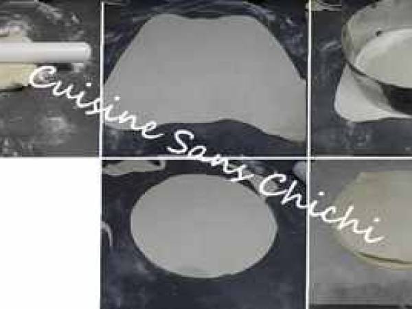 Galette des rois, à la crème d'amandes, pâte feuilleté maison - Préparation etape 14