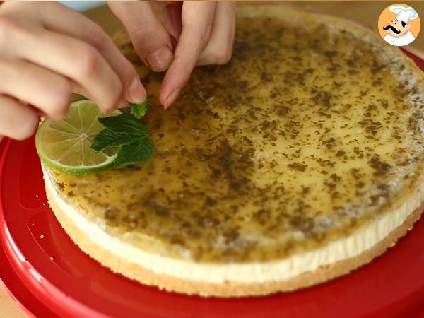 Cheesecake Mojito - Préparation etape 10