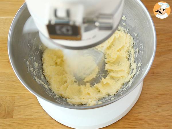 Twix maison, ou Shortbread Millionaire - Préparation etape 1