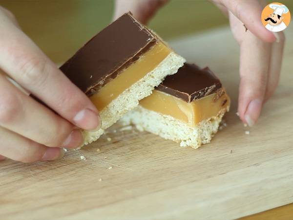 Twix maison, ou Shortbread Millionaire - Préparation etape 7