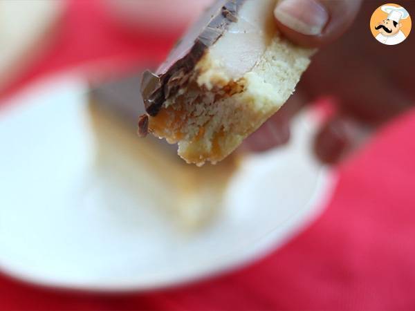 Twix maison, ou Shortbread Millionaire - Préparation etape 8