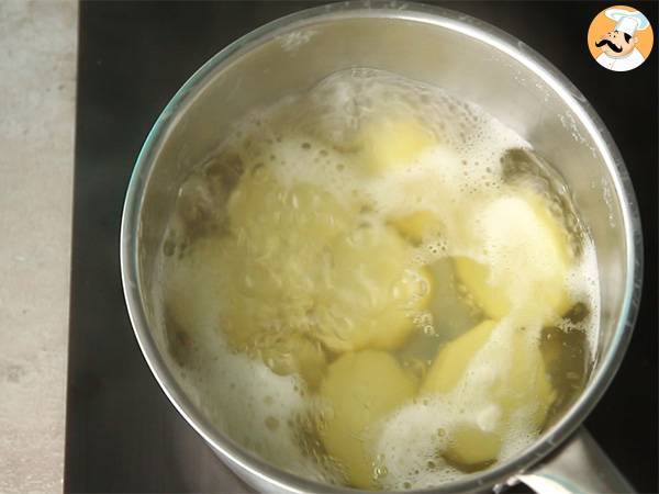 Croquettes de raclette - Préparation etape 1