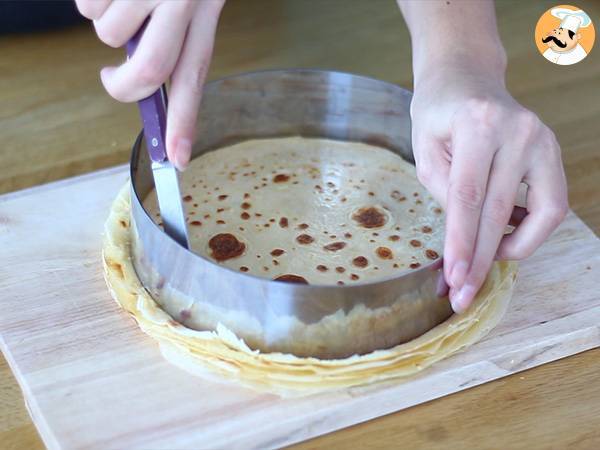 Gâteau de crêpes au citron - Préparation etape 6