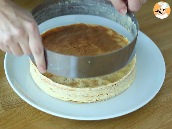 Gâteau de crêpes au citron - Préparation etape 10