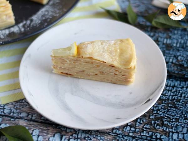 Gâteau de crêpes au citron - Préparation etape 11
