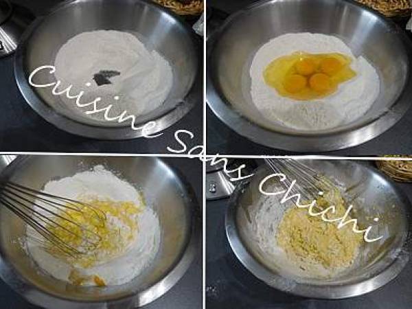 Gâteau de crêpes au chocolat et pâte à tartiner. - Préparation etape 3