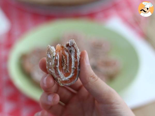 Roulés de sarrasin au saumon - Préparation etape 5