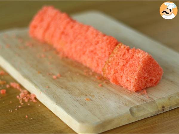 Gâteau surprise pour la Saint Valentin - Préparation etape 5