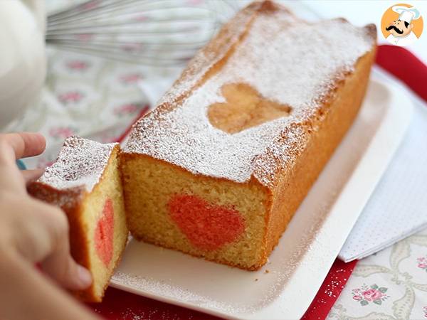 Gâteau surprise pour la Saint Valentin - Préparation etape 8