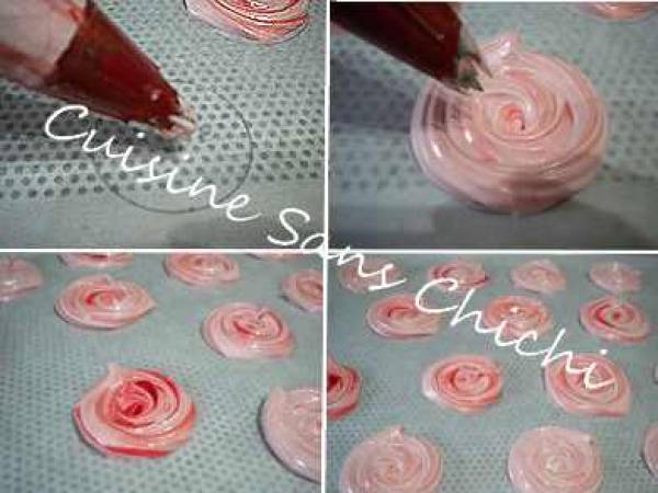 Meringue gourmandes - Préparation etape 6