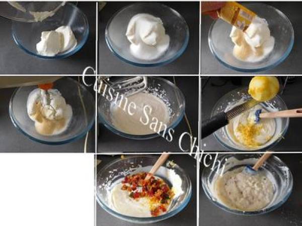 Cannoli Siciliani aux fruits confits. - Préparation etape 4