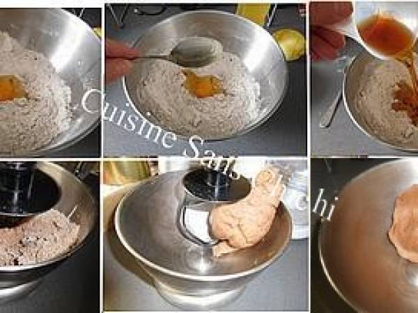 Cannoli Siciliani aux fruits confits. - Préparation etape 7