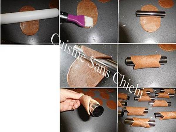 Cannoli Siciliani aux fruits confits. - Préparation etape 12