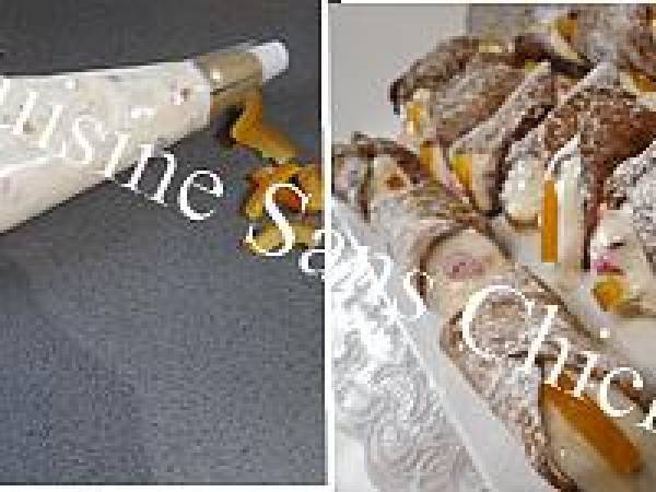 Cannoli Siciliani aux fruits confits. - Préparation etape 15