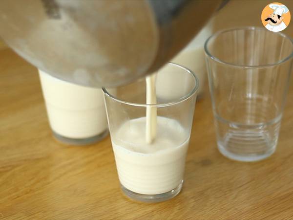 Panna Cotta vegan à la coco - Préparation etape 3
