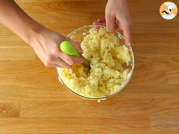 Terrine de Pâques aux pommes de terre - Préparation etape 2