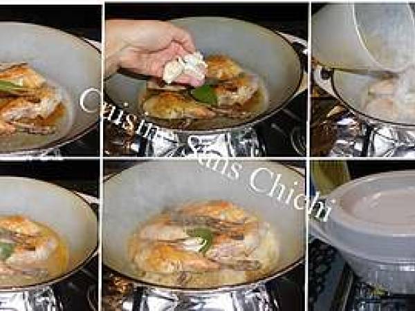 Gigolettes de lapin aux champignons de Paris. - Préparation etape 3