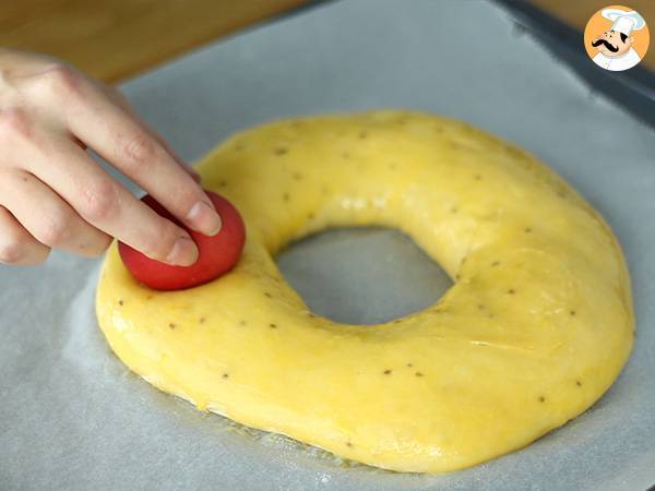 Mouna, brioche traditionnelle de Pâques - Préparation etape 6