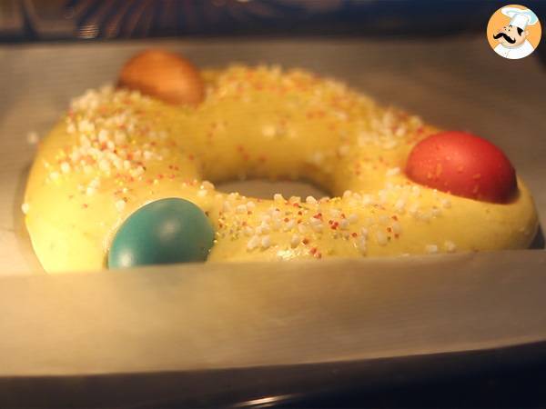 Mouna, brioche traditionnelle de Pâques - Préparation etape 7