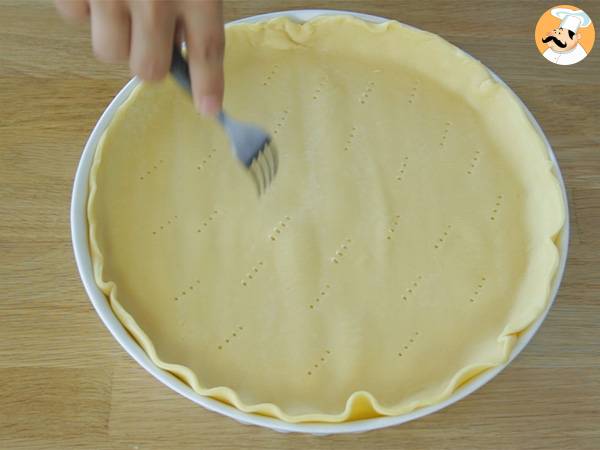 Tarte aux fraises facile - Préparation etape 1