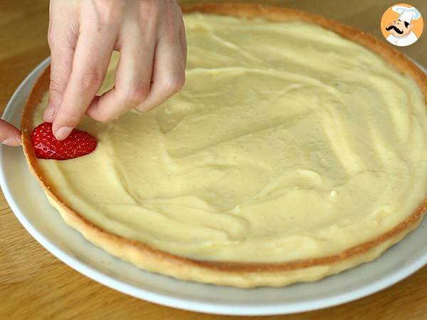 Tarte aux fraises facile - Préparation etape 6