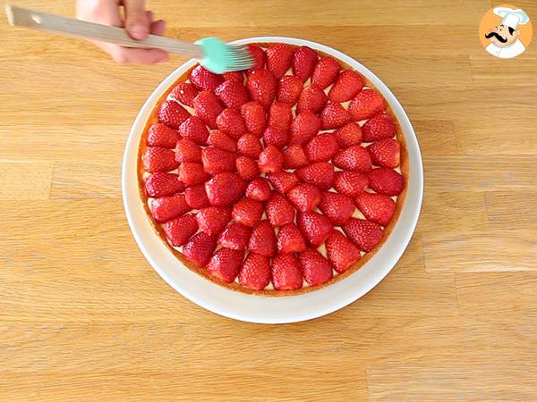 Tarte aux fraises facile - Préparation etape 8
