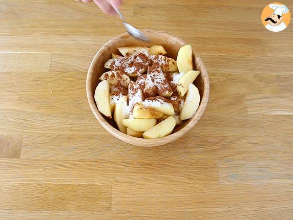 Apple pie, la tarte aux pommes à l'anglaise - Préparation etape 3