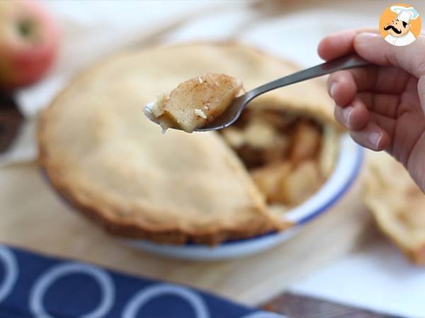 Apple pie, la tarte aux pommes à l'anglaise - Préparation etape 7
