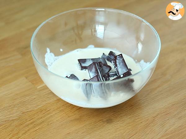 Tarte banane et chocolat (Pas à pas) - Préparation etape 3