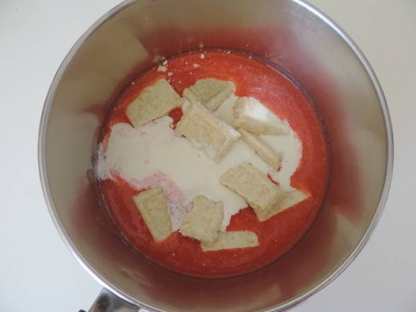 Millefeuille tout fraise - Préparation etape 1