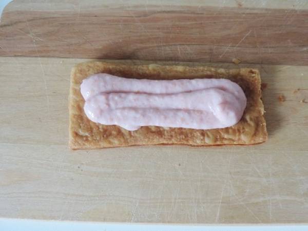 Millefeuille tout fraise - Préparation etape 3