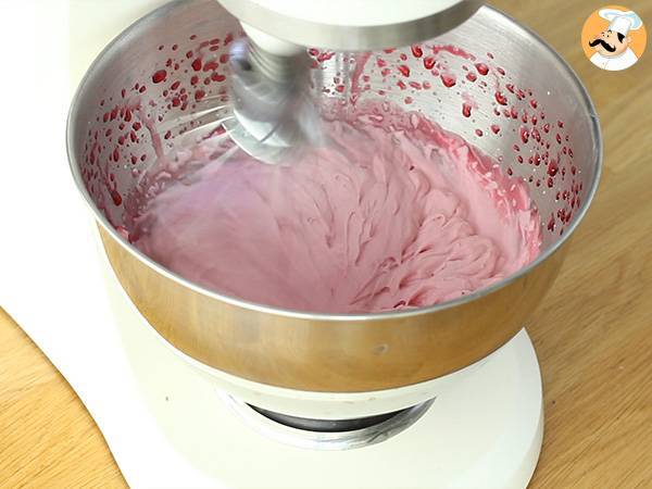Mousse de framboise - Préparation etape 4