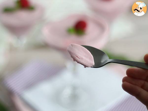 Mousse de framboise - Préparation etape 6