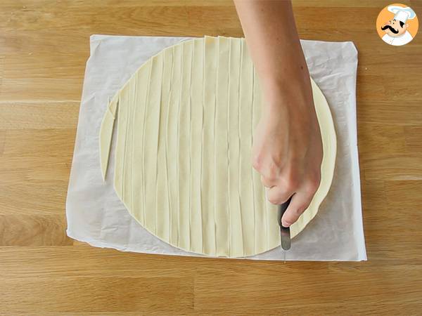 Cannoli à la crème pâtissière vanille - Préparation etape 1