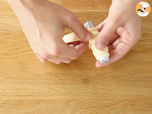 Cannoli à la crème pâtissière vanille - Préparation etape 3