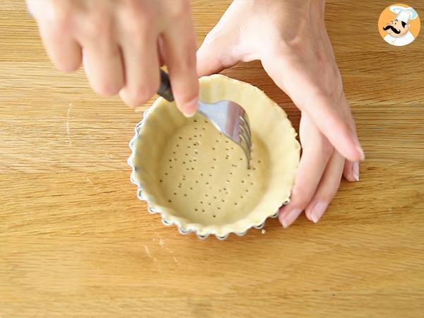 Tartelettes aux framboises très facile et rapide - Préparation etape 5