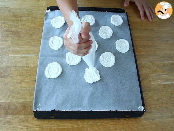 Merveilleux au chocolat - Préparation etape 2