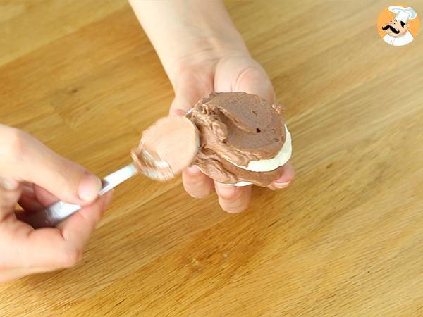 Merveilleux au chocolat - Préparation etape 4