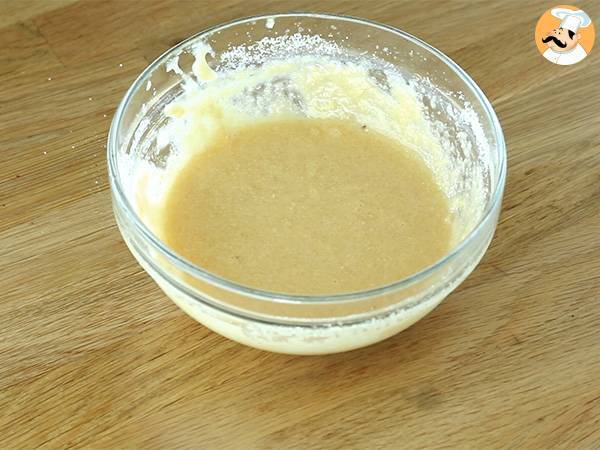 Mini clafoutis aux cerises, sans gluten - Préparation etape 1