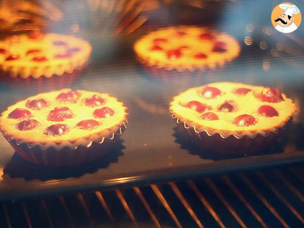 Mini clafoutis aux cerises, sans gluten - Préparation etape 4