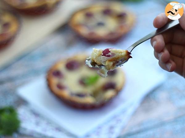 Mini clafoutis aux cerises, sans gluten - Préparation etape 5