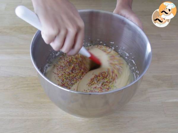 Gâteau de base pour cupcakes - Préparation etape 2
