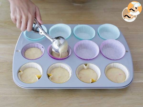 Gâteau de base pour cupcakes - Préparation etape 3