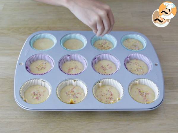 Gâteau de base pour cupcakes - Préparation etape 4